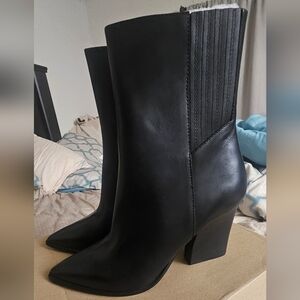 Steve Madden Black Women's Boots